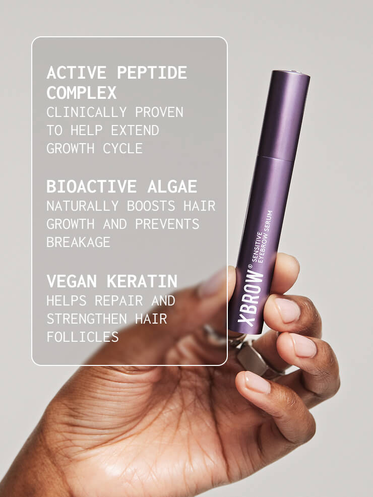 Xbrow Uzacu serums jutīgai ādai 3 ml